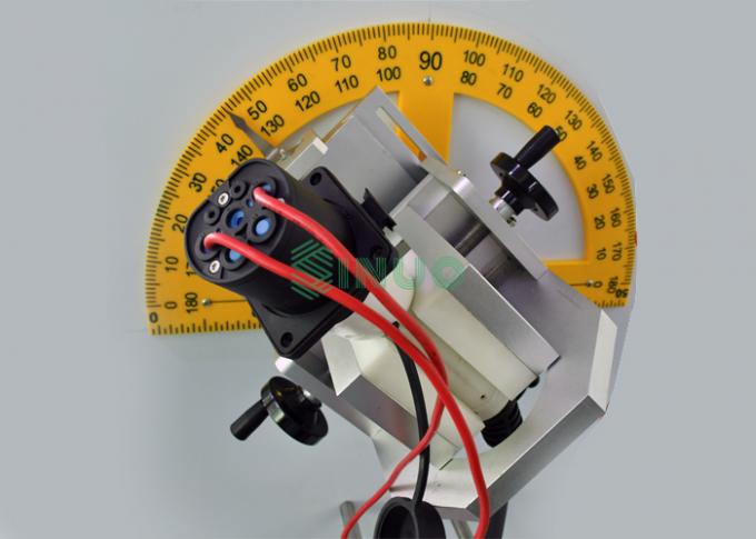 IEC 62196-1 Electric Vehicle Non - Rewireable Strength Flexing Test Equipment 0