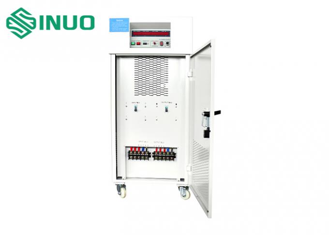 IEC 60335-1 30KVA 3-Phase AC Inverter Power Supply For LED Testing 1
