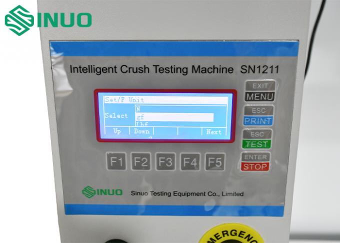IEC 60065 Intelligent Compression Testing Equipment For Pressure Tests And Crush Tests 1
