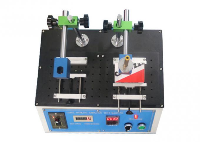 Button Operation Electrical Appliance Testing Equipment / Automatic Label Marking Petroleum Spirit Abrasion Test Machine 0