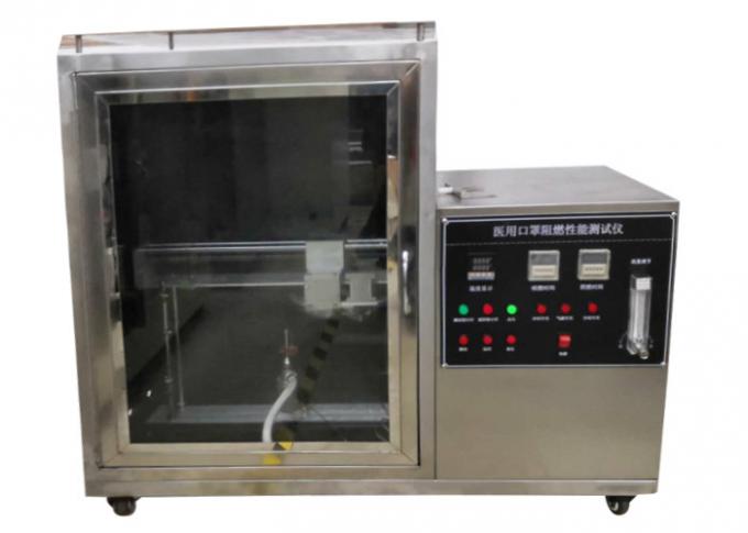 Medical Mask Flammability Test Chamber For Surgical Respiratory Masks With Head Model 0