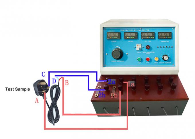 12V Switch Life Tester IEC 60884-1 Figure 44 Plug Pins Temperature Rise Test Apparatus 6 Stations 0
