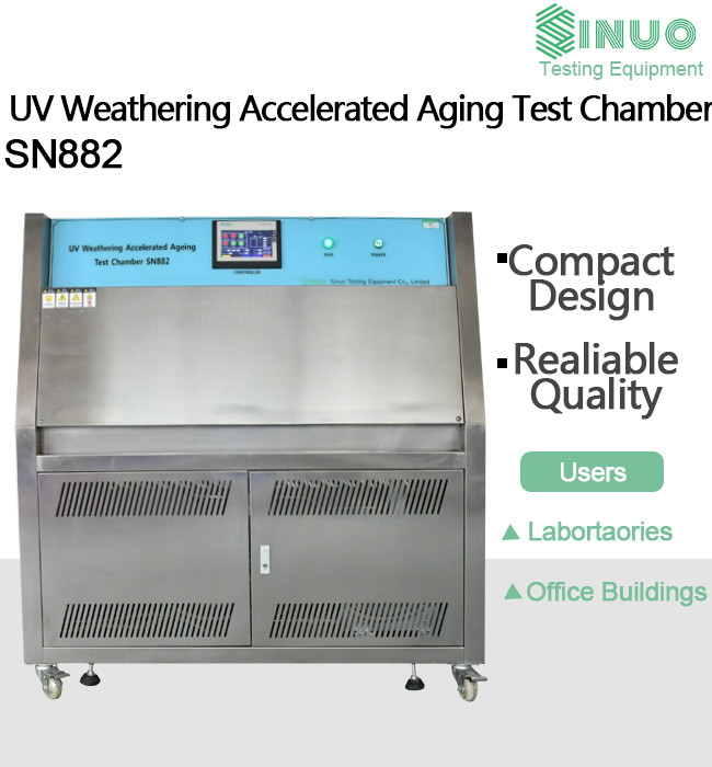ASTMD 4329 UV Accelerated Aging Weathering Climatic Environmental Test Chamber 1