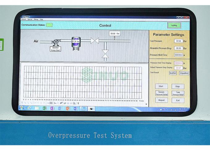 IEC 62196 Over - Pressure Test System For Electric Vehicle Accessories 0
