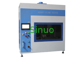 0.5 Cube Stainless Steel Needle Flame Test Chamber Combustible Materials Flammability Testing Equipment