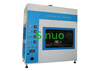 IEC 60335-2-10 Glow Wire Flammability Test Chambe Fire Risk Assessment Equipment Button Operation