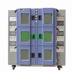 IEC 60068-2-78 Six Zones High And Low Temperature Humidity Heat Test Chamber