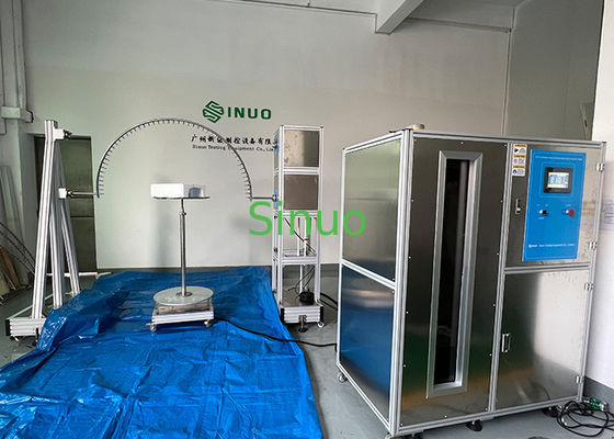 Quality  IEC 60529 IPX3 IPX4 Waterproof Test System Oscillating Tube Rain Test Equipment factory