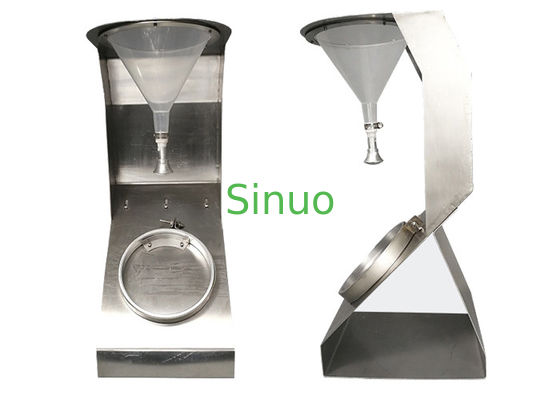 Quality  150mm Medical Material Tester With PP Funnel Stainless Steel Specimen Holder factory