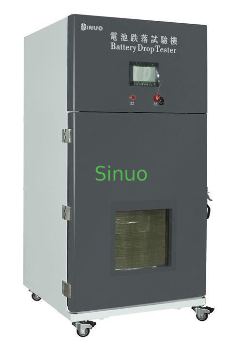 IEC 62133-1 A3 Steel Plate Battery Drop Test Machine PLC Touch Screen ...