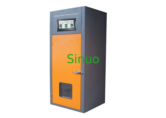 IEC 60086-4 Battery Testing Equipment Cylindrical Battery Cells Mechanical Abuse 9.1kg Impact Test