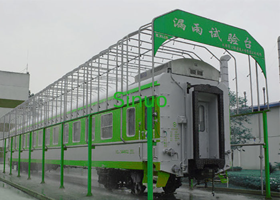 PLC Control Vehicle Testing Equipment 150 kPa Automotive Rainproof Test