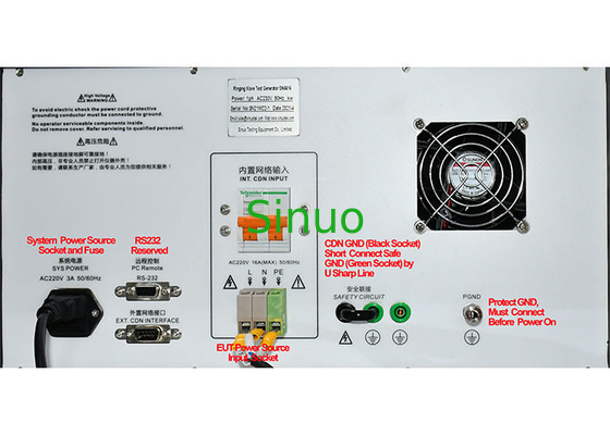 IEC 61000-4-18 EMC Test 0.5μS±30% Ringing Wave Generator Test
