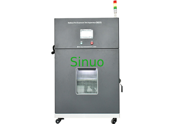 UL 2054 Clause 22 Battery Fire Exposure Test Apparatus PLC Control