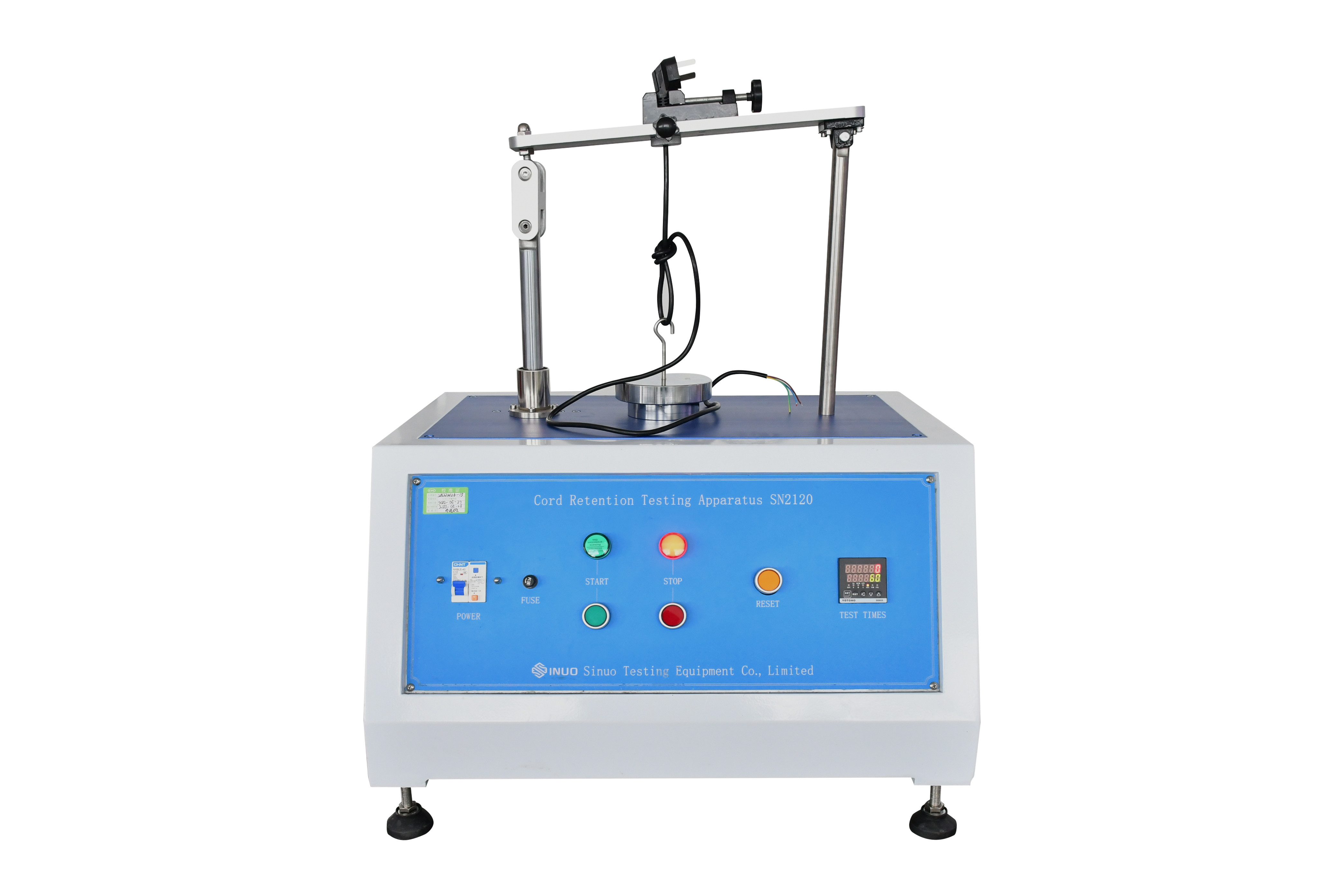 IEC 61851-1 Cord Retention Testing Apparatus For Testing Rewirable Plugs