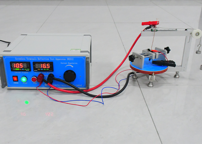 IEC 60884-1 Screwless Terminals Deflection Test Apparatus 100A