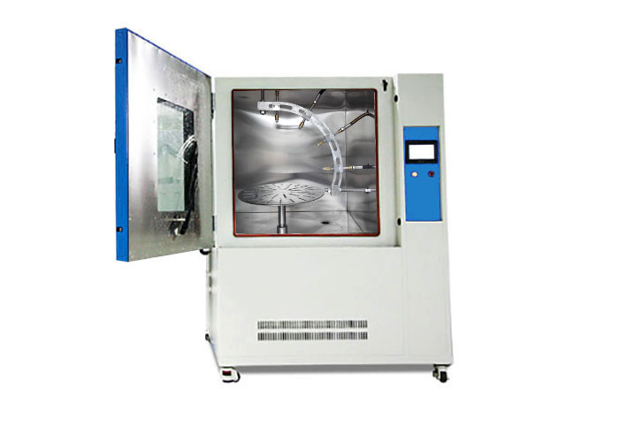IPX9 IPX9K Water Ingress Testing Equipment / High Pressure And Temperature 80±5°C Water Jetting Test Chamber