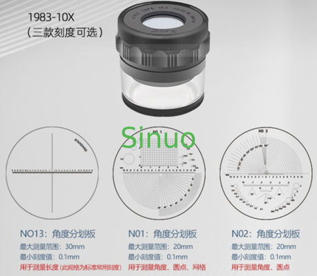30mm Optical Measuring Instrument Standard 10X Magnification