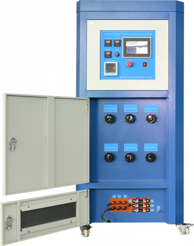Touch Screen Switch Load Cabinet For Self Ballasted Lamp Loads IEC60669-1 2