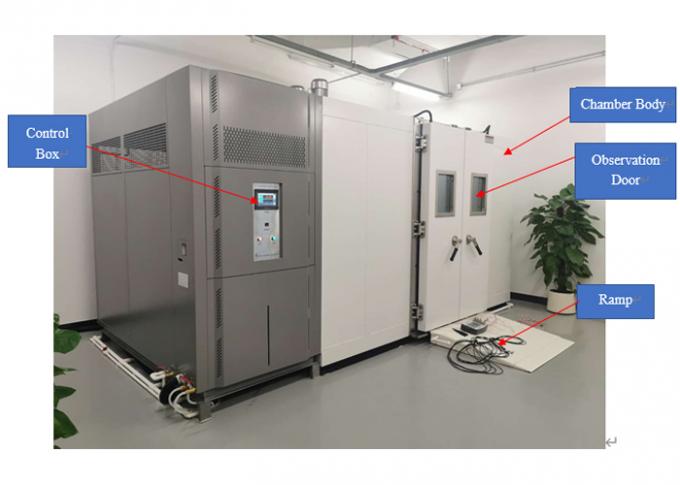 Walk In Constant Humidity Heat Test Chamber For Testing Solar Panel IEC60068-2 2