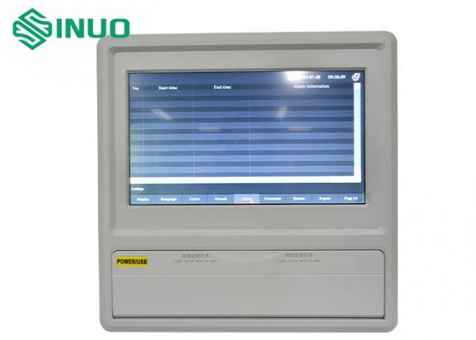 IEC 60335-1 Data Logger 100 Channels LCD Screen For Temperature Measurement And Recorder 0