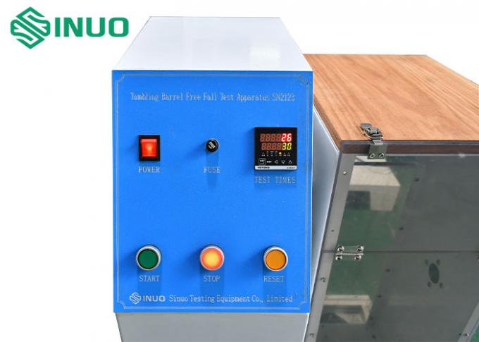 IEC 60884-1: 2022 Tumbling Barrel Free Fall Test Apparatus For Drop ...
