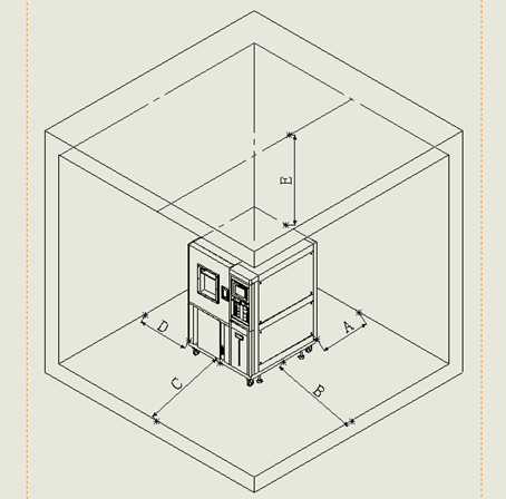 IEC 60068-2-30 -70℃ Temperature And Humidity Test Chamber SN881-1500L 1