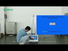 IEC 60598-1 Fluorescent Lamp Holder Axial Force Tester Luminaries Test Equipment