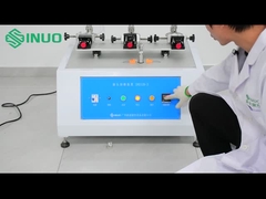 Three Station Plug Insulation Sleeve Abrasion Test Apparatus Pressure Load 4N IEC 60884