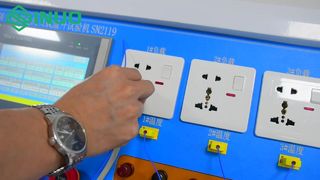 IEC 60884 Plug Socket Temperature Rise Test Why 6-Station SN2119 Saves 80% Testing Time