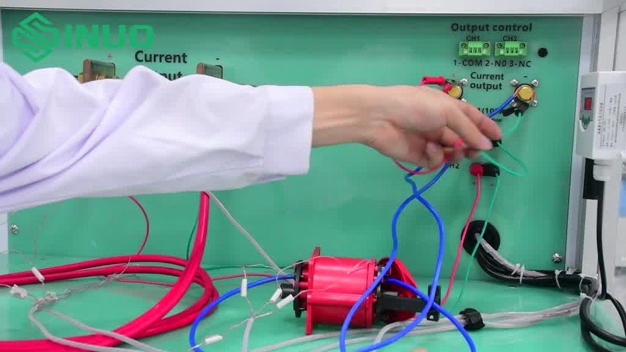 Electrical Temperature Rise Testing IEC 62196 Connector Temperature Rise Testing Equipment For Temperature ...
