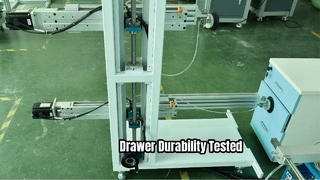 Freestanding Warming Drawers Durability Testing Apparatus