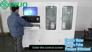 Electric Water Heaters Pulse Pressure Withstand Testing Machine
