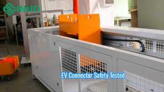 UL 2594 Drive Over Tire Load Test System for EV Charging Connectors with PLC Control