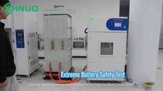 2000A Extreme Battery Short Circuit Test UL 2580 Safety Testing Machine in Action