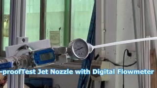 IPX5 Jet Nozzle Set with Digital Flowmeter SN447B