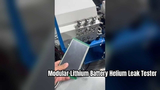 Modular Lithium Battery Helium Mass Spectrometer Leak Detector