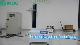 IEC 61855 Hair Straightener Tension Uniformity Tester with PLC Intelligent Control

