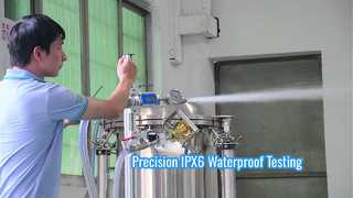 IPX6 Jet Nozzle Set with Digital Flowmeter Ф12.5mm 100±5 L/min
