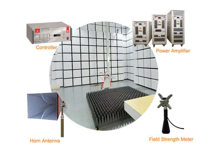 3M Semi Anechoic Chamber 80MHz-6GHz EMC Test Room EMC Test Systems