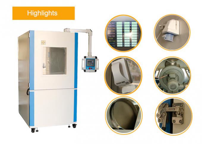 Sand / Dust Environmental Test Chamber For IP5 IP6 Protection Against Solid Foreign Objects 1