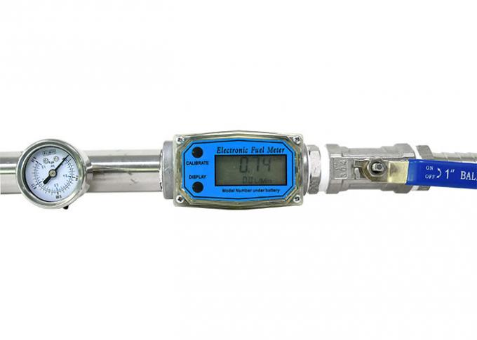 IEC 60529 IPX6 Hose Nozzle With Digital Flow Meter Ф12.5mm 100L/Min 0