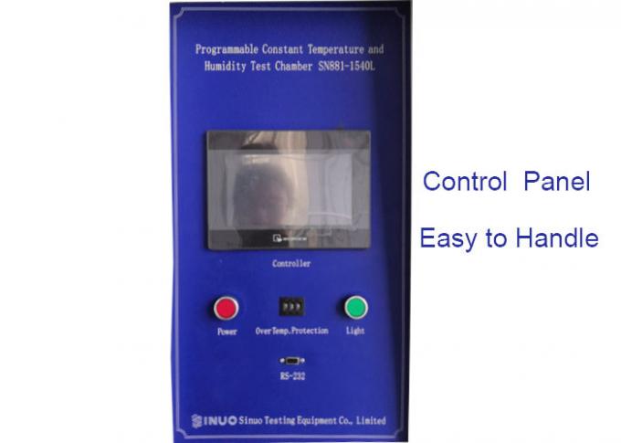 Programmable Constant Humidity And Temperature Test Chamber 1540L ...